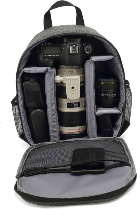 Nylon Lightweight Professional Camera Backpack
