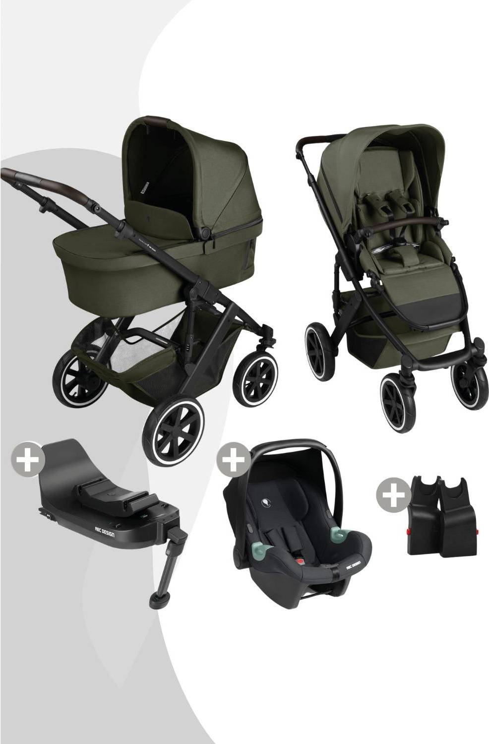 Abc salsa 5 air ABC Design Salsa 5 Air All in One Set Isofix Base Root