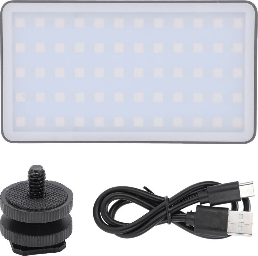 Color Temperature Control RGB Video Light
