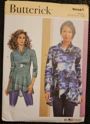 Buttericks Butterick Paper Sewing Pattern 6961