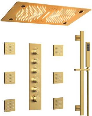 Everstein Everstein Thermostatic Shower System 64-Color LED