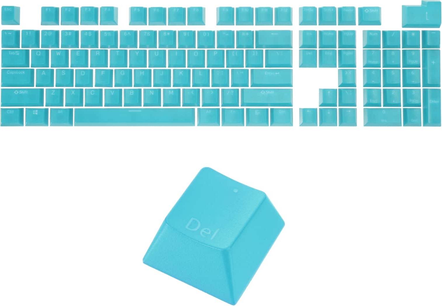 Unique Bargains 108 Keys Pudding Keycaps Set Profile