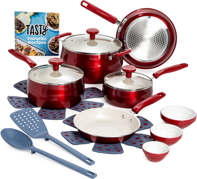 16pc Red