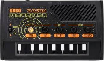 Analog synthesizer Korg Delay Analog Ribbon Synthesizer