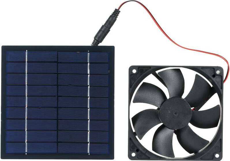Compact Solar Ventilation Kit 5W 6V