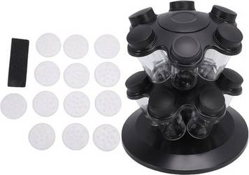 Spice storage Creative Rotating Countertop Spice Rack