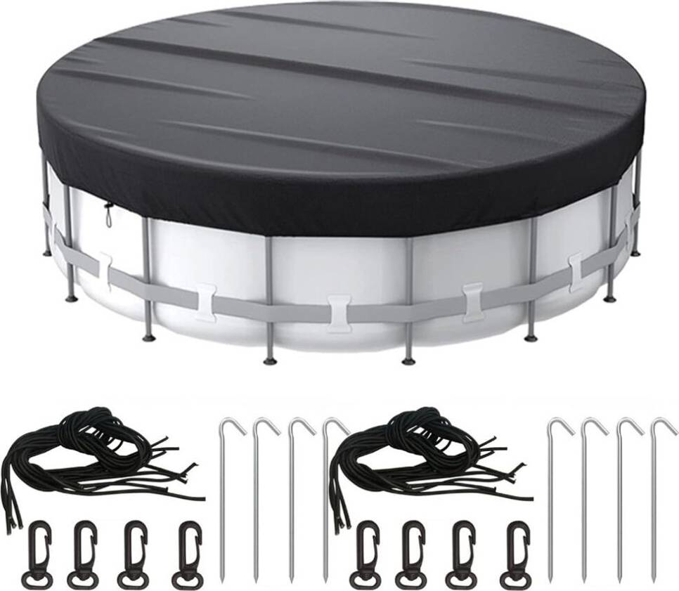 Pool 10ft 10FT Round Solar Pool Cover Drawstring