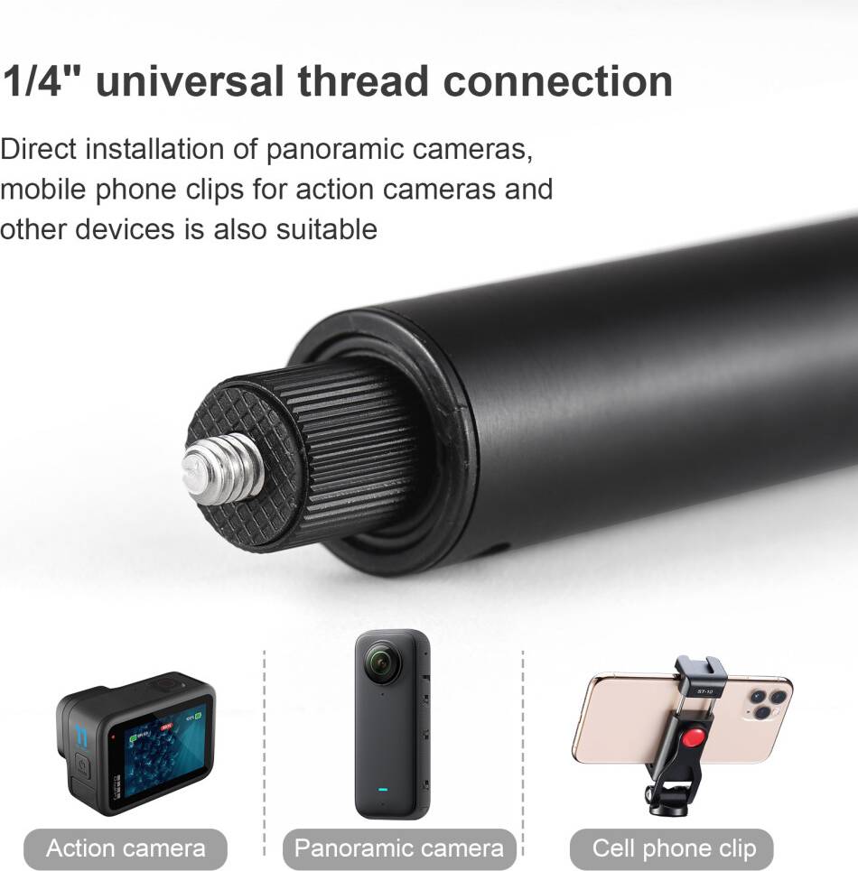 Extendable Invisible Selfie Stick