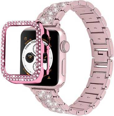 Apple Watch 41mm Rhinestone Décor Strap