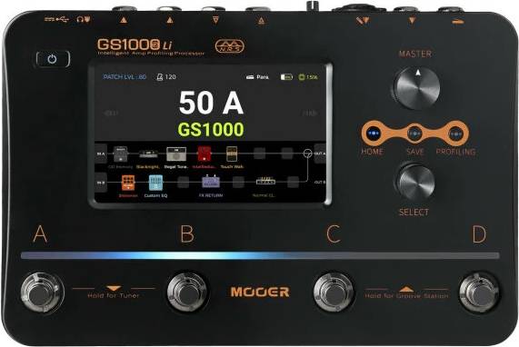 Mooer GS1000 Li Amp Sampling