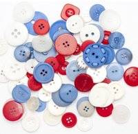 Kilo Assorted Buttons Bulk Value Pack