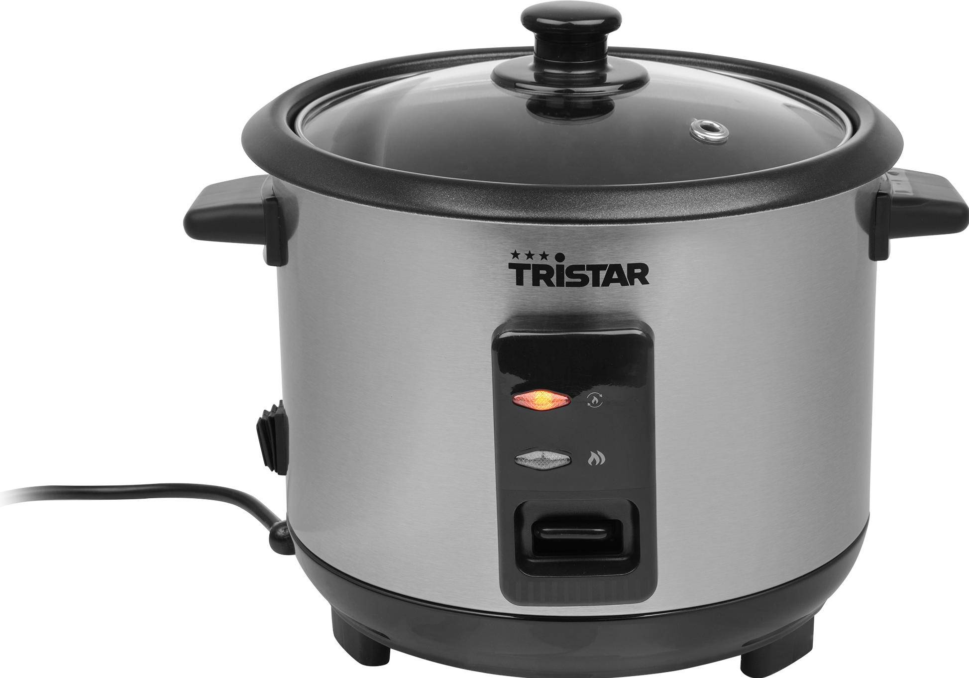 TriStar Cuiseur À Riz 1l 400w Acier Inoxydable RK-6146