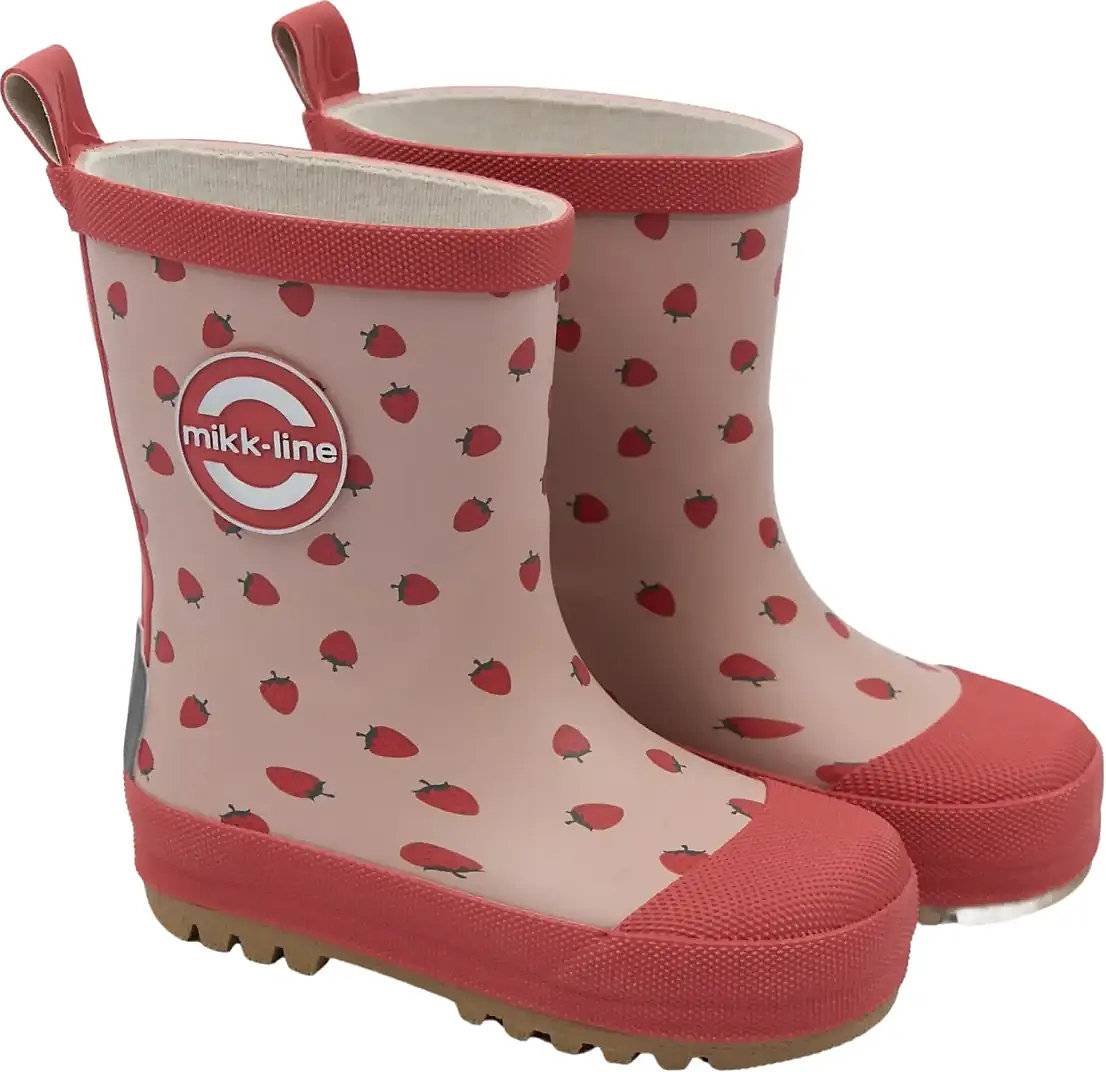 Mikk-Line Wellies Aop - Red