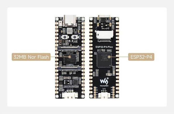 ESP32-P4 Development Board with MIPI CSI Camera