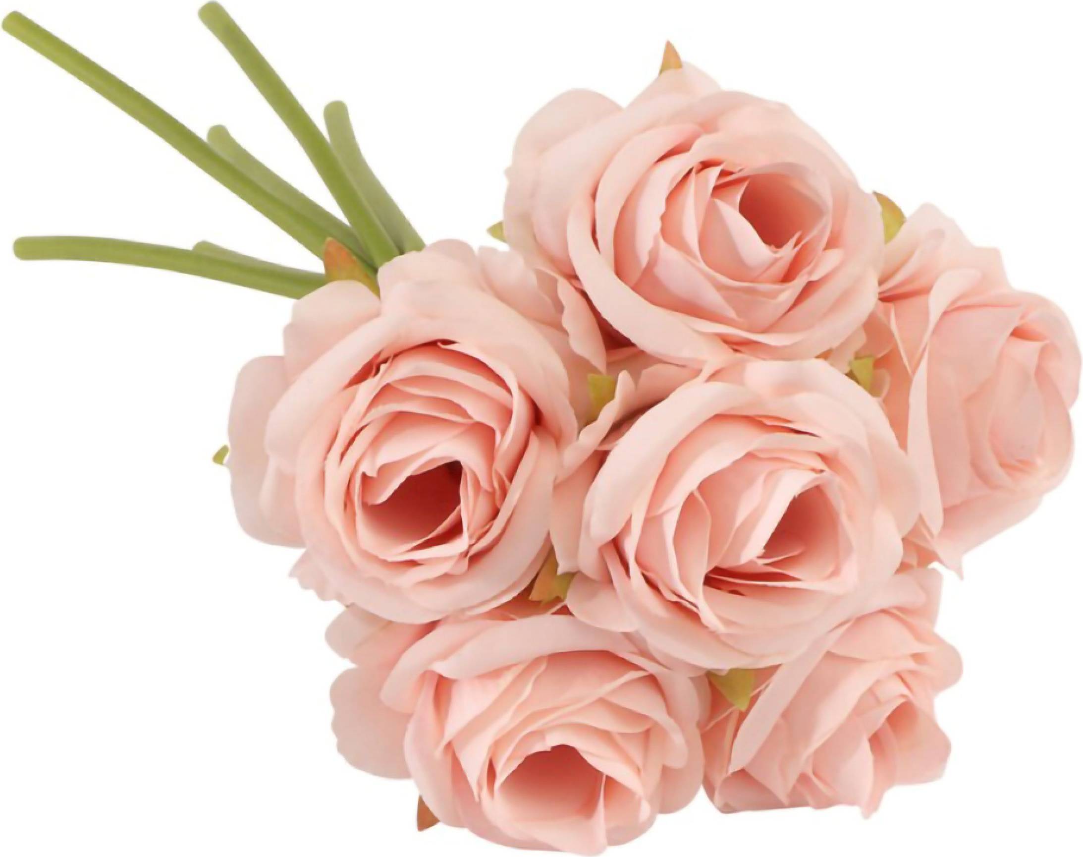 Chaks Kunstig Blomsterbukett Roser Rosa