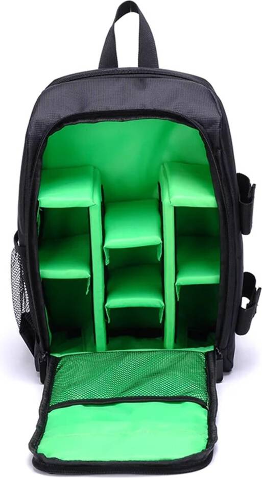 Unisex Waterproof Antitheft Camera Backpack 15.6 Inch