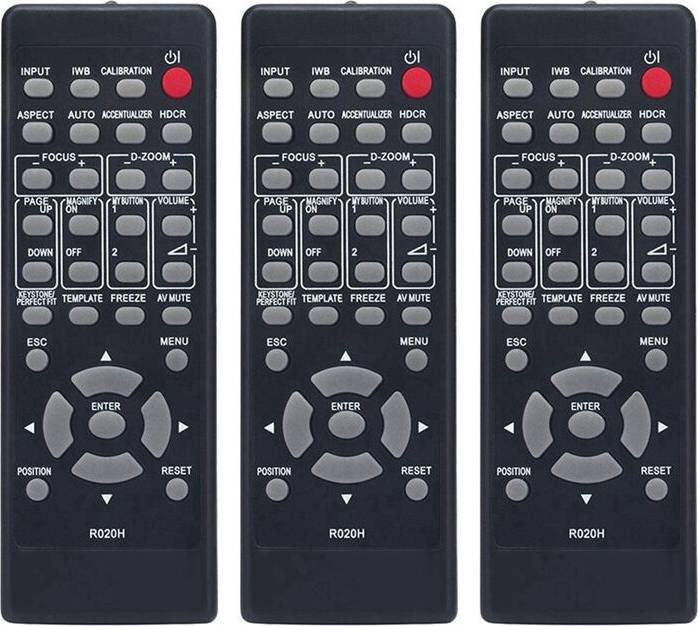 Torribaly Replacement Remote Control R020H for LCD Projector