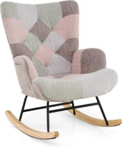 Nursery chair SlickBlue Nursery Rocking Chair High Back