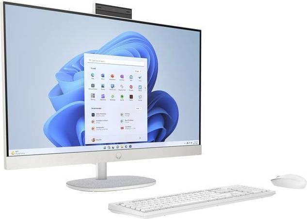 All in one pc 24 HP 24-cr0034nf All-in-One PC, 23.8 Inch Full HD, Radeon 610M, LED Display