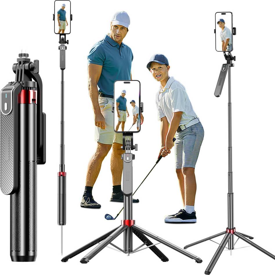 Golf Tripod Selfie Stick 360 Rotation