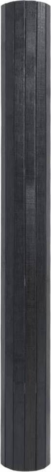 Berkfield Home Rug Rectangular 100x300 cm Bamboo Grey