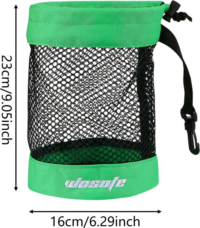 Golf Ball Mesh Storage Bag Nylon Drawstring