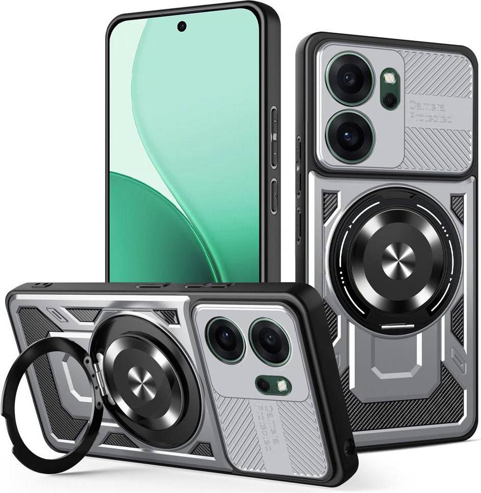 Oppo reno14 Techsuit RuggedCam Oppo Reno14 F Gray