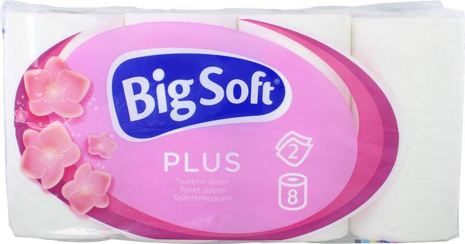 Big Soft Toapapper Plus 8-Pack