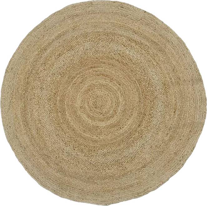 Pottery Barn Pure Jute Round Rug Natural