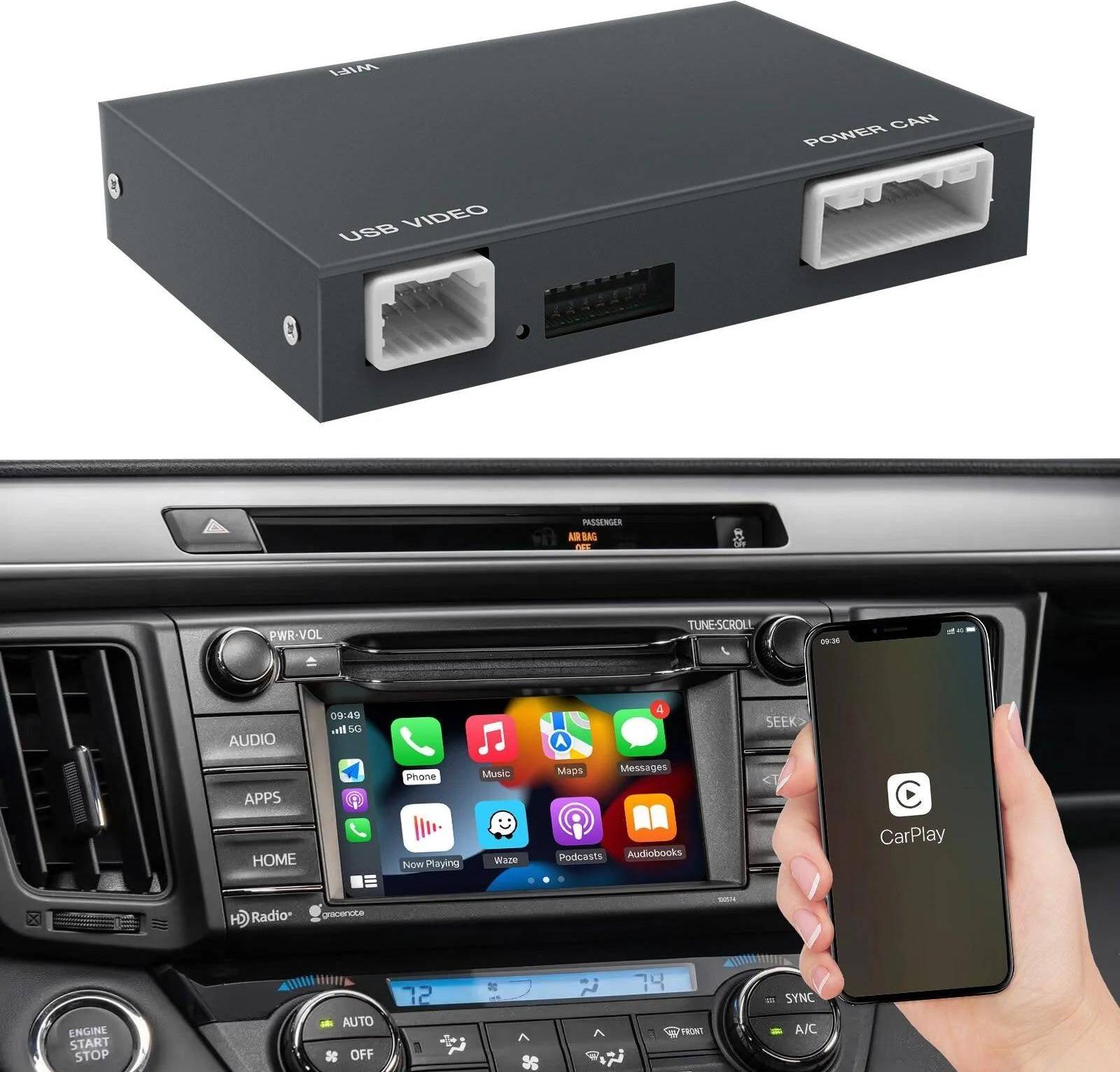 Android auto CarPlay Android Auto Interface for Toyota Touch2
