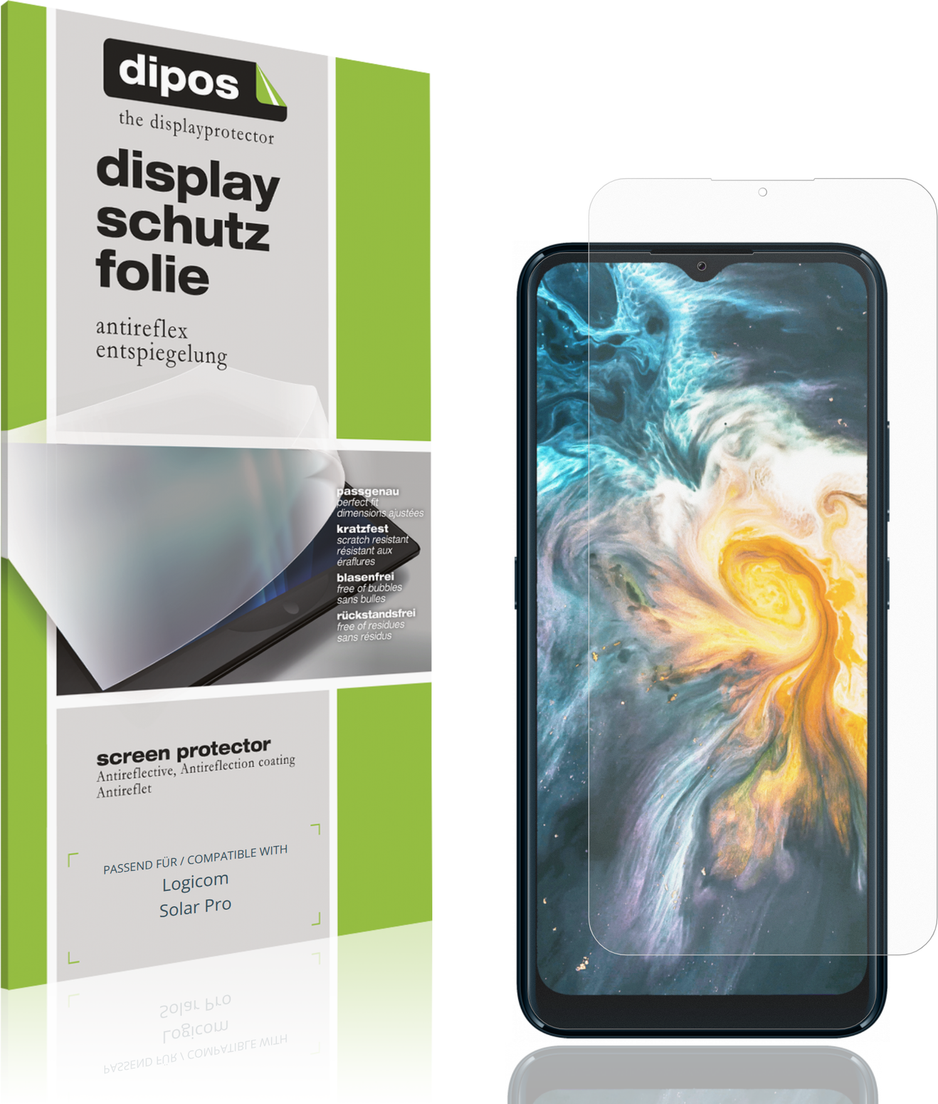 Dipos Screen Protector For Logicom Solar Pro