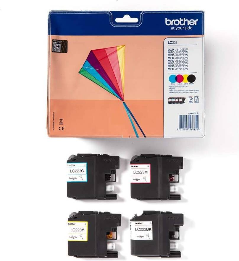 Brother Ink LC223VALBPDR Multipack