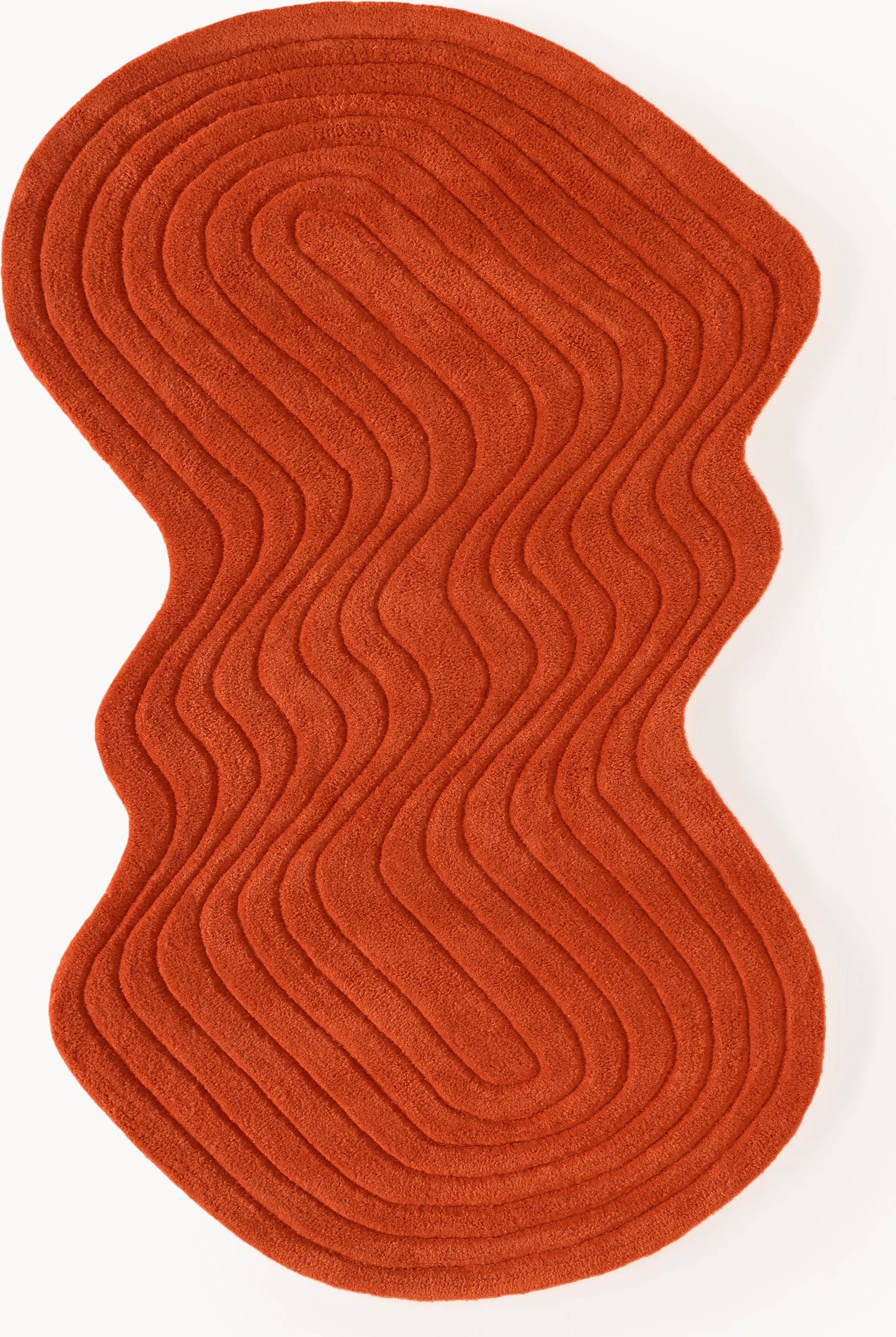 Westwing Collection Organic Shaped Hand-Tufted Wool Rug