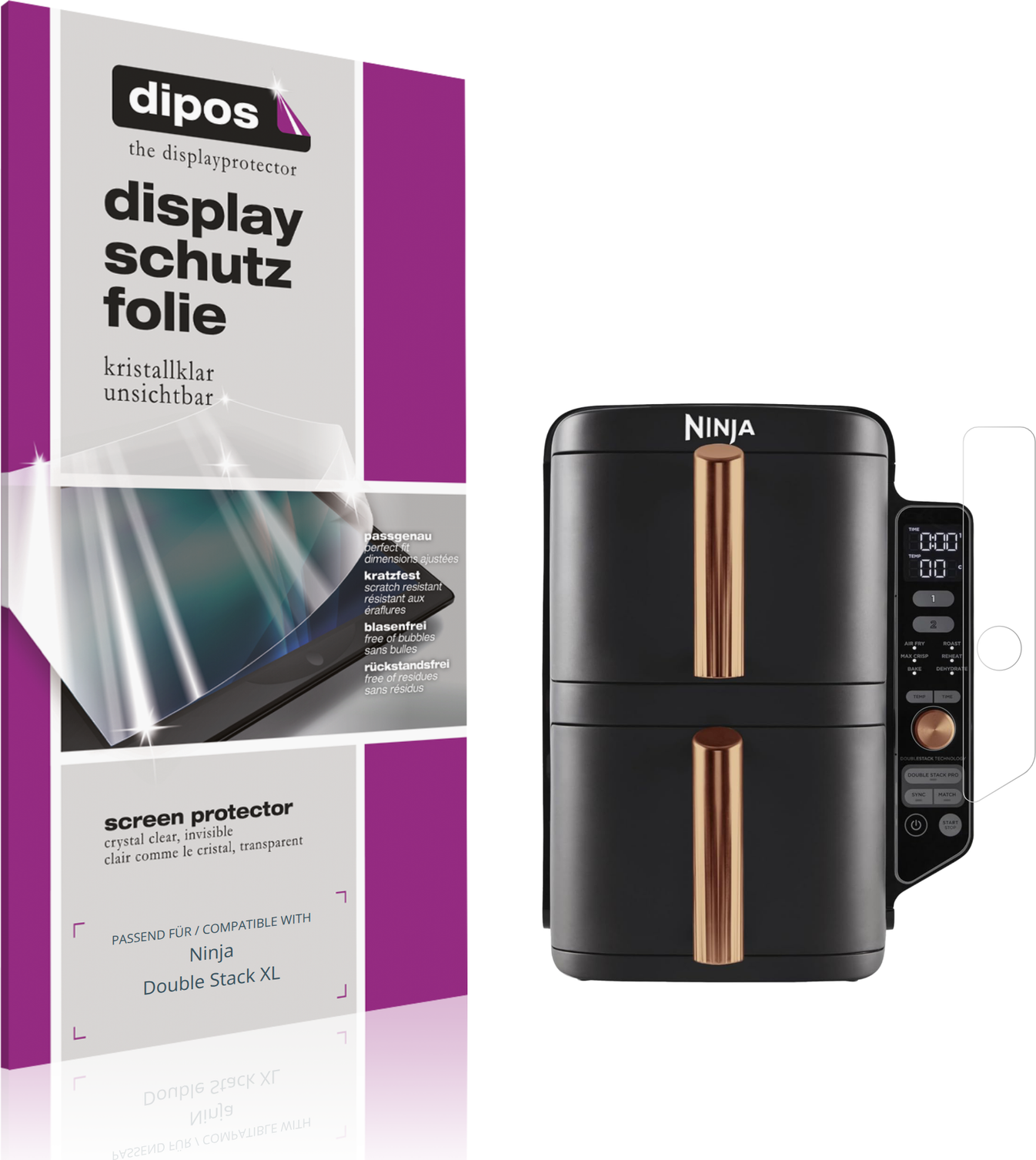 Dipos Screen Protector For Ninja Double Stack XL