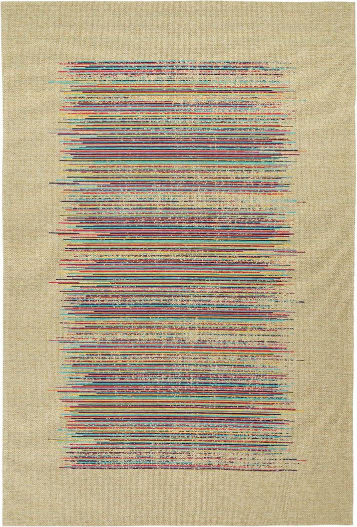 Beachcrest Home Jamya Abstract Machine Made Area Rug Rectangle 135 x 200 cm Multicolour