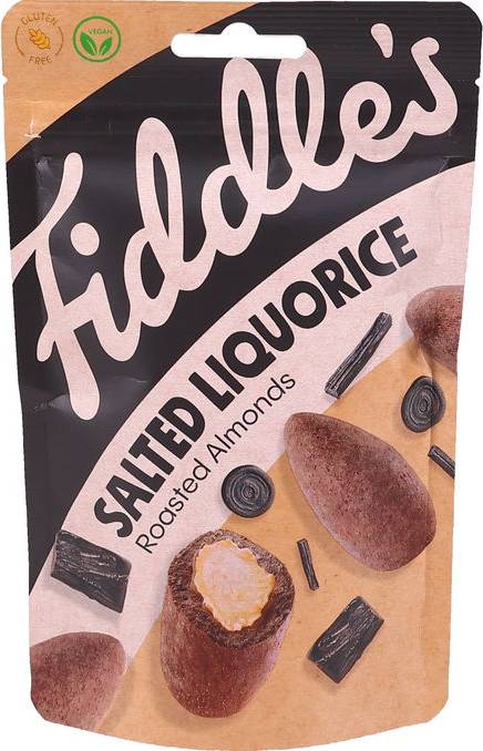 Fiddle's Ristede Mandler Saltlakrids