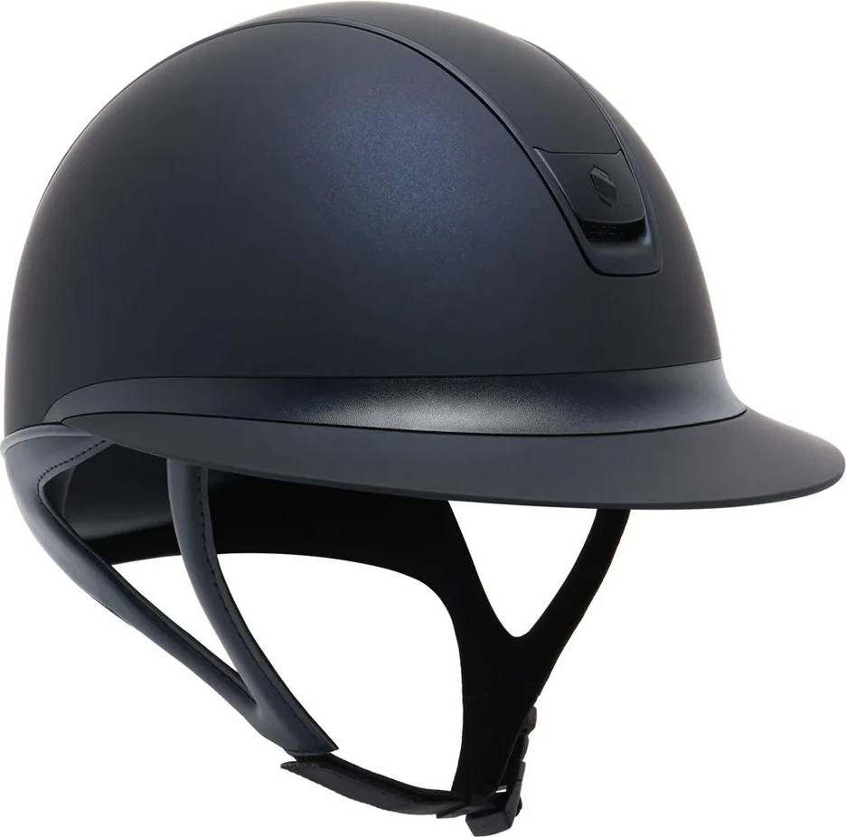 Samshield Miss Shield Shadowmatt 2.0 Dark Line Riding Hat - Blue