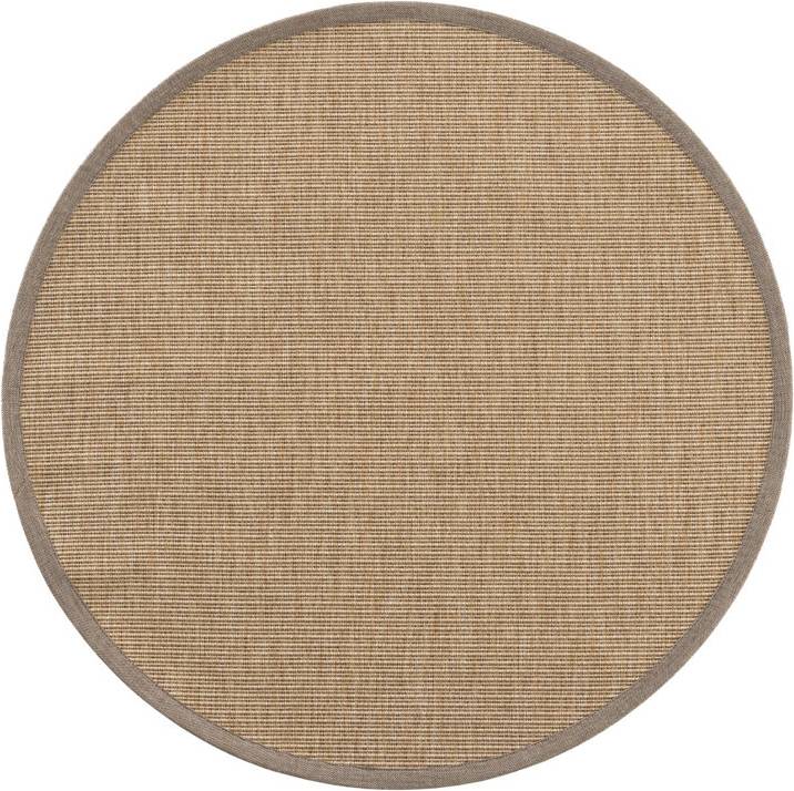 Ebern Designs Machine Made Area Rug Grey Round 200 cm