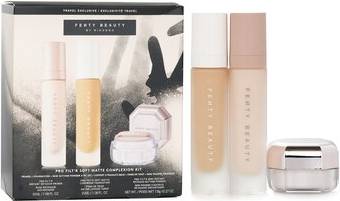 Fenty beauty set Fenty Beauty Filt'R Soft Matte Complexion Kit Foundation Primer 32ml Instant Retouch Setting Powder - Filt'R