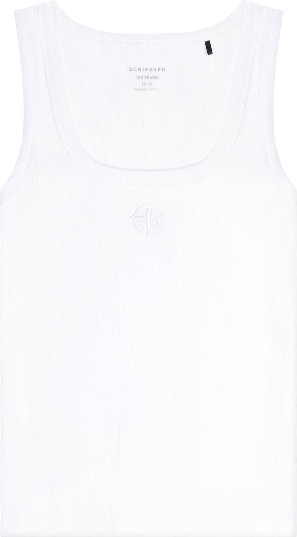 Schiesser Rib Tank Top - White