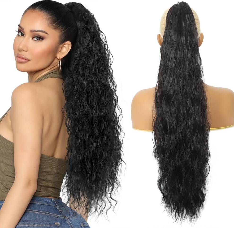 24 Inch Drawstring Ponytail Hair Extension