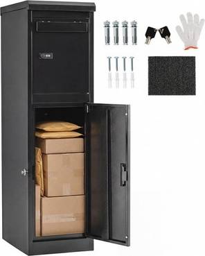 Delivery box Costway 44 Inch Package Delivery Box For Lockable Doors