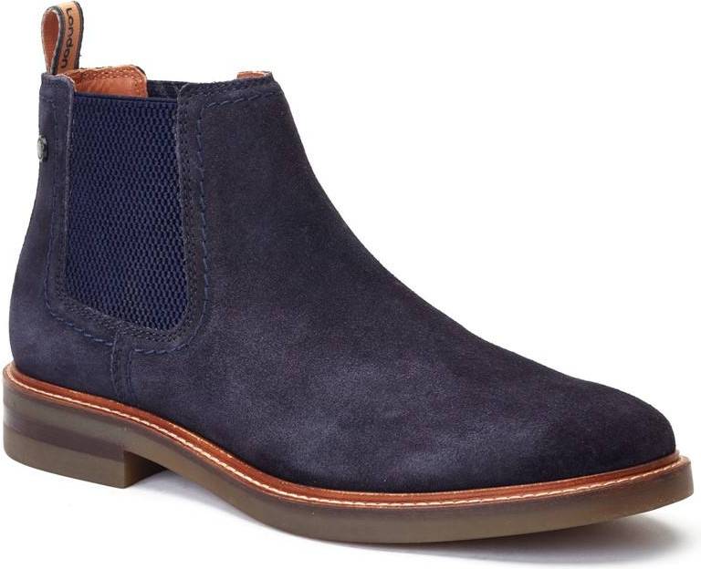 Base London Portland Chelsea Boot - Navy