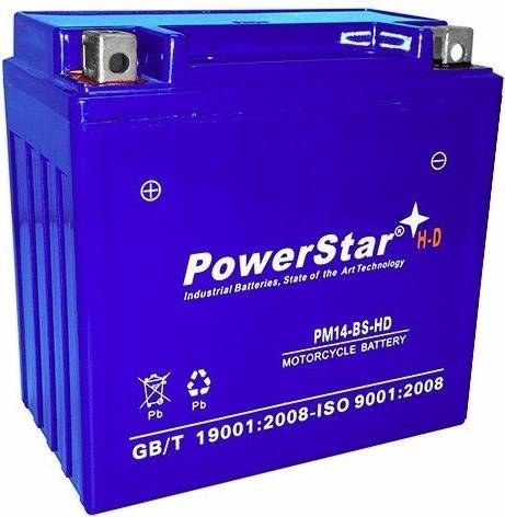 Agm battery Powerstar Agm Battery For Yamaha Raptor 660r