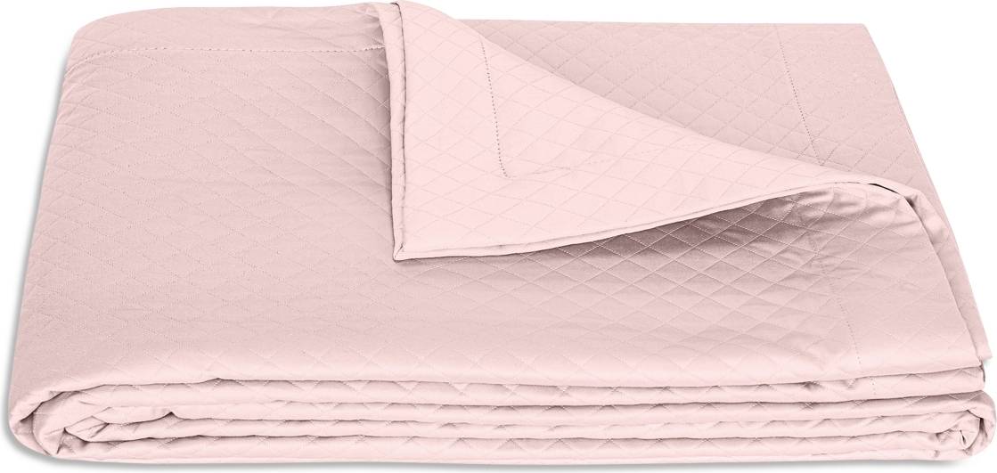 Matouk Petra Coverlet Full Queen Ropa de Cama Rosa