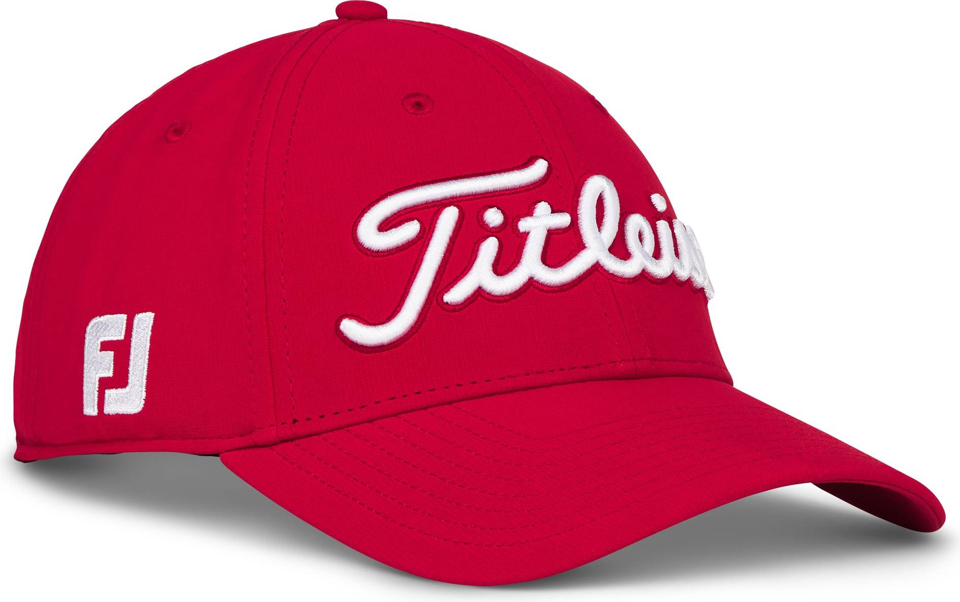 Tour Performance Cap Red White