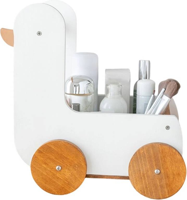 Saudism Animal Wooden Storage Box Rack