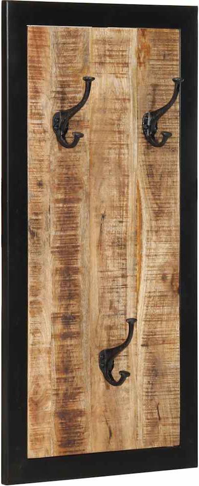 Lark Manor Coat Rack Solid Rough Wood Mango Hallway Furniture & Accessory