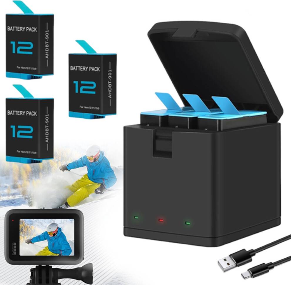 Rechargeable Li-ion Battery Charger Kit
