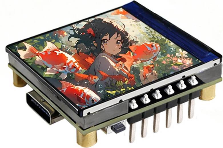 ESP32-C6 LCD Development Board 1.3 Inch IPS Screen